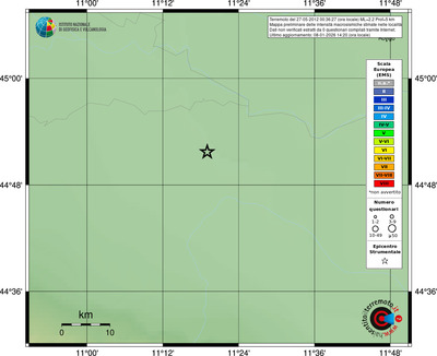 Mappa EMS - località