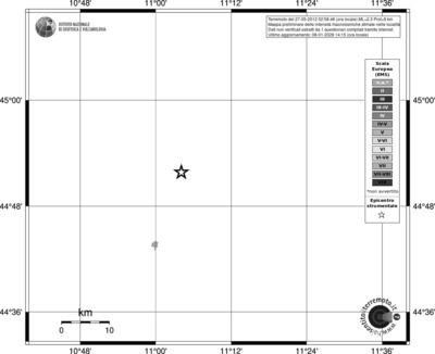 Mappa EMS - territori località