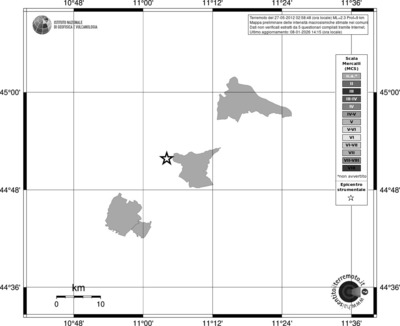 Mappa MCS - territori comuni
