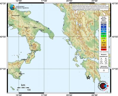 Mappa MCS - località