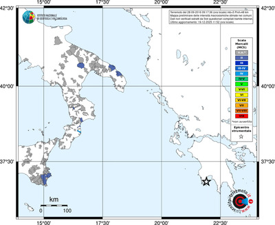 Mappa MCS - territori comuni
