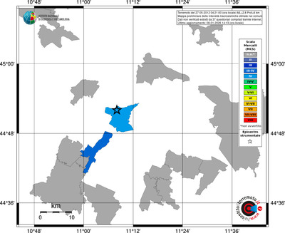 Mappa MCS - territori comuni