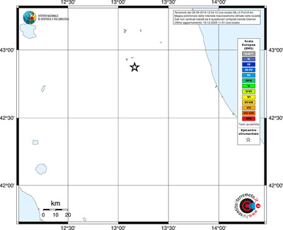 Mappa EMS - territori località