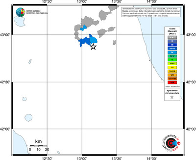 Mappa MCS - territori comuni