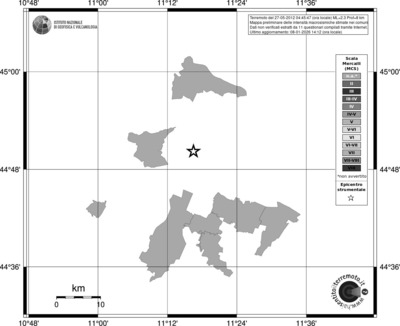 Mappa MCS - territori comuni
