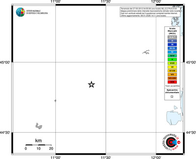 Mappa MCS - territori località