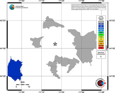 Mappa MCS - territori comuni