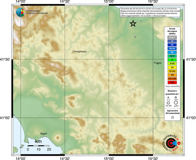 Mappa EMS - località