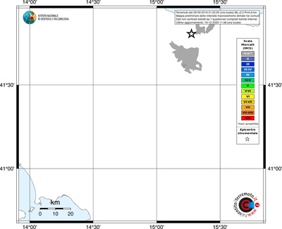 Mappa MCS - territori comuni