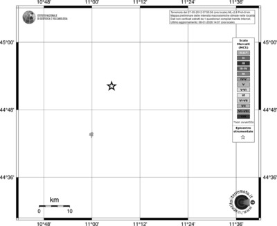 Mappa MCS - territori località