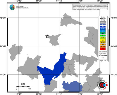 Mappa MCS - territori comuni