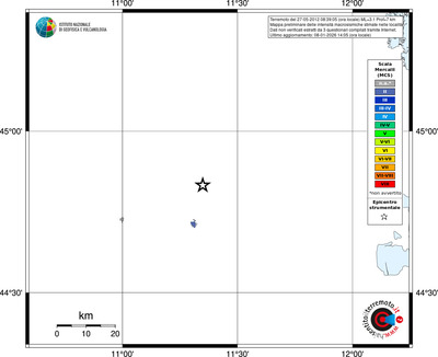 Mappa MCS - territori località
