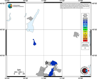 Mappa MCS - territori comuni