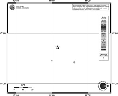 Mappa MCS - territori località