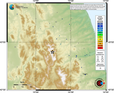 Mappa EMS - località
