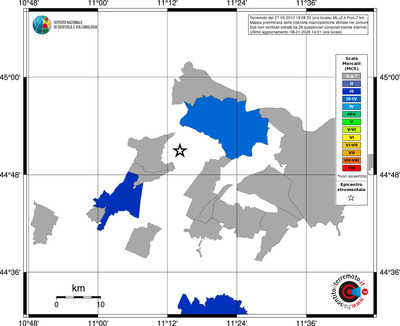 Mappa MCS - territori comuni