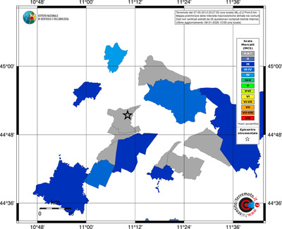 Mappa MCS - territori comuni