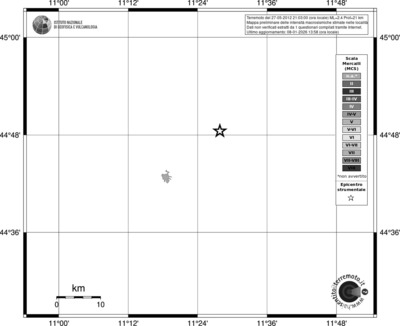 Mappa MCS - territori località