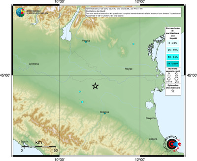 Mappa comuni con almeno 3 questionari