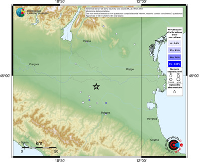 Mappa comuni con almeno 3 questionari