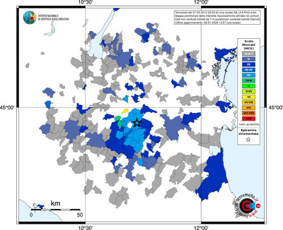 Mappa MCS - territori comuni