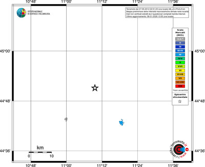 Mappa MCS - territori località