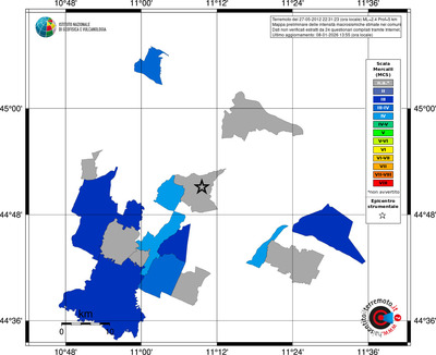 Mappa MCS - territori comuni