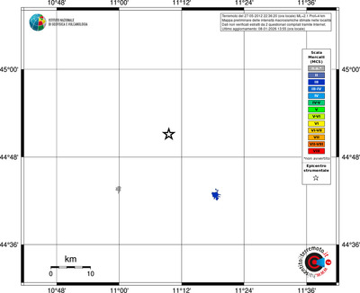 Mappa MCS - territori località