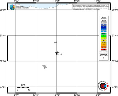 Mappa EMS - territori località