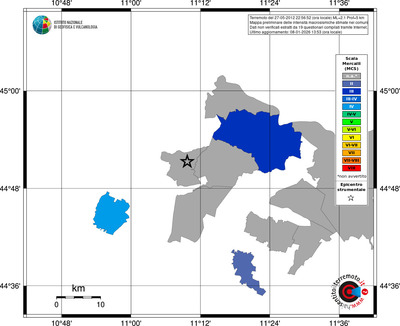 Mappa MCS - territori comuni