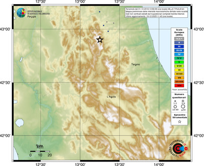 Mappa EMS - località