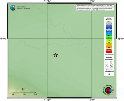 Mappa MCS - località