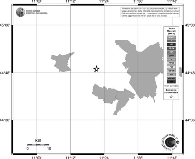 Mappa MCS - territori comuni