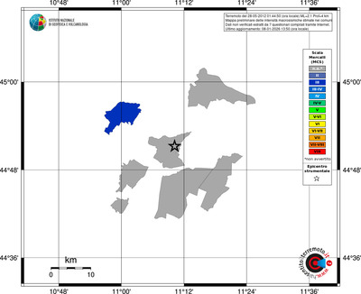 Mappa MCS - territori comuni