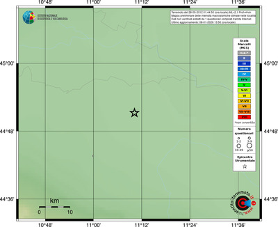 Mappa MCS - località