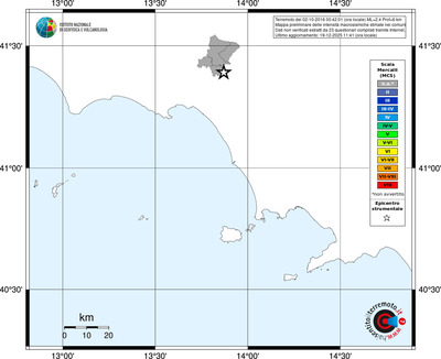 Mappa MCS - territori comuni