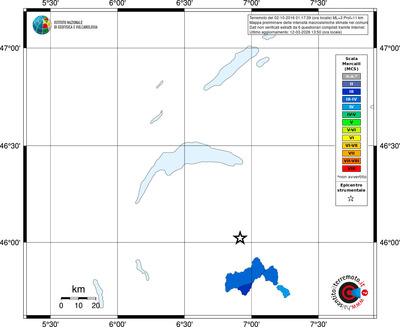 Mappa MCS - territori comuni
