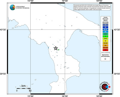 Mappa MCS - territori località