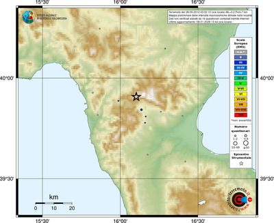 Mappa EMS - località