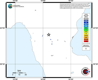 Mappa MCS - territori località