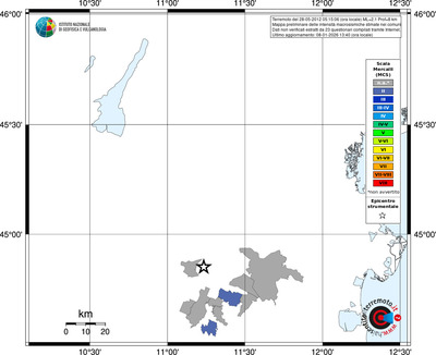 Mappa MCS - territori comuni
