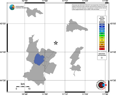 Mappa MCS - territori comuni