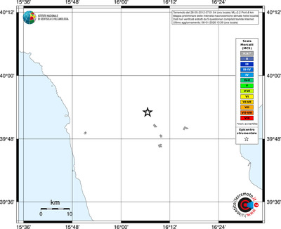 Mappa MCS - territori località