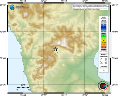 Mappa EMS - località