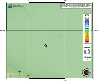 Mappa MCS - località