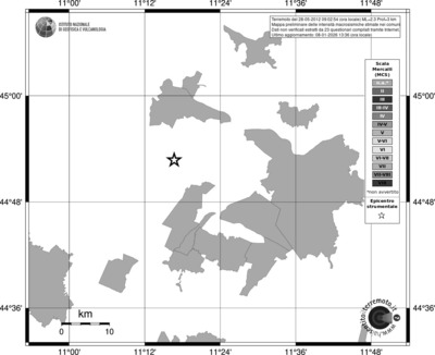 Mappa MCS - territori comuni