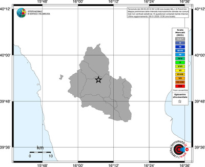 Mappa MCS - territori comuni
