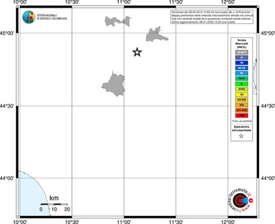 Mappa MCS - territori comuni