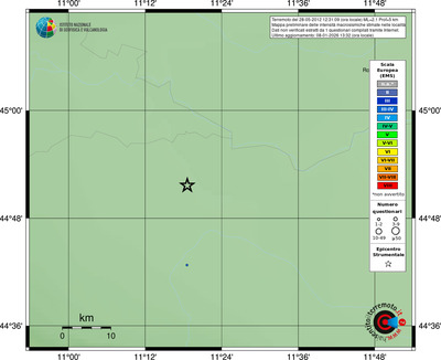 Mappa EMS - località