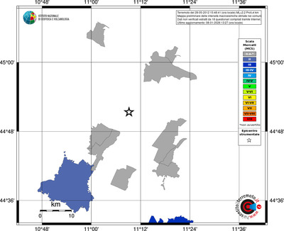 Mappa MCS - territori comuni